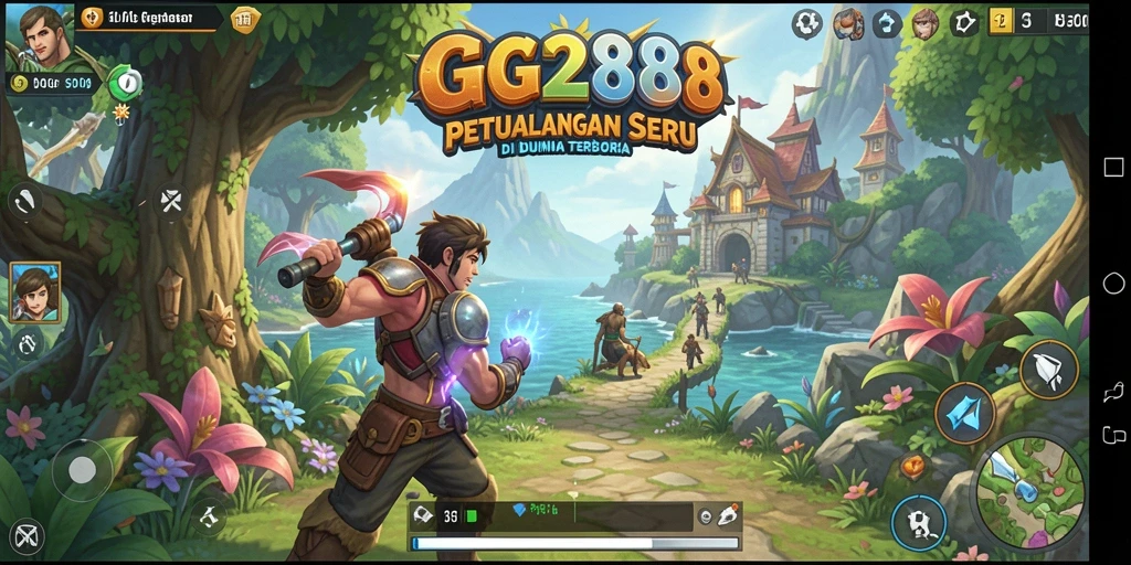 Gameplay GG288 yang mengesankan dalam dunia terbuka penuh petualangan.